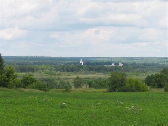 Image - The vicinity of Pryluka with the view of the Hustynia Trinity Monastery